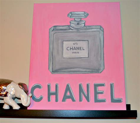 chanel hand painting